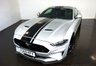 USED 2019 69 FORD MUSTANG 5.0 GT 2d 444 BHP-FANTASTIC LOW MILEAGE EXAMPLE-FINISHED IN ICONIC SILVER METALLIC-CUSTOM PACK 2-RECARO SEATS IN EBONY LEATHER UPHOLSTERY-BLACK BODY STRIPES 