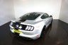 USED 2019 69 FORD MUSTANG 5.0 GT 2d 444 BHP-FANTASTIC LOW MILEAGE EXAMPLE-FINISHED IN ICONIC SILVER METALLIC-CUSTOM PACK 2-RECARO SEATS IN EBONY LEATHER UPHOLSTERY-BLACK BODY STRIPES 