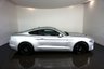 USED 2019 69 FORD MUSTANG 5.0 GT 2d 444 BHP-FANTASTIC LOW MILEAGE EXAMPLE-FINISHED IN ICONIC SILVER METALLIC-CUSTOM PACK 2-RECARO SEATS IN EBONY LEATHER UPHOLSTERY-BLACK BODY STRIPES 