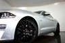 USED 2019 69 FORD MUSTANG 5.0 GT 2d 444 BHP-FANTASTIC LOW MILEAGE EXAMPLE-FINISHED IN ICONIC SILVER METALLIC-CUSTOM PACK 2-RECARO SEATS IN EBONY LEATHER UPHOLSTERY-BLACK BODY STRIPES 
