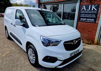 USED 2020 70 VAUXHALL COMBO 1.5 L2H1 2300 SPORTIVE 101 BHP APPLE CAR PLAY, 3 SEATER