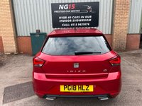 USED 2018 18 SEAT IBIZA 1.0 TSI FR 5d 94 BHP *FSH *ZERO DEPO FINANCE *1  OWNER