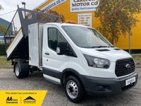 USED 2018 18 FORD TRANSIT 2.0 350 L2 TIPPER CAGED / REFUGE BODY POD TOOL BOX DRW  RARE SPEC, TIPPER,CAGED, POD TOOLBOX