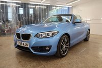 USED 2018 68 BMW 2 SERIES 1.5 218I SPORT 2d 134 BHP BMW SERVICE HISTORY, ONLY COVERED 24,000 MILES & CONVERTIBLE