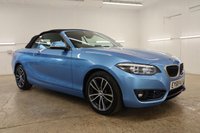 USED 2018 68 BMW 2 SERIES 1.5 218I SPORT 2d 134 BHP BMW SERVICE HISTORY, ONLY COVERED 24,000 MILES & CONVERTIBLE