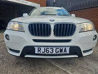 USED 2014 63 BMW X3 2.0 XDRIVE20D SE 5d 181 BHP Full Service History