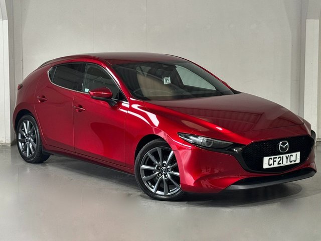 2021 21 Mazda 3 2.0 SPORT LUX MHEV 5d 121 BHP