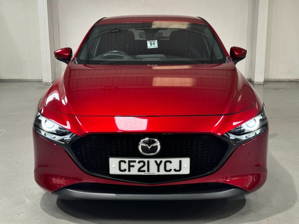 USED 2021 21 MAZDA 3 2.0 SPORT LUX MHEV 5d 121 BHP APPLEPLAY+SATNAV+BLUETOOTH