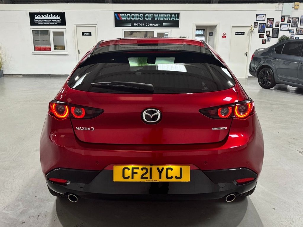 USED 2021 21 MAZDA 3 2.0 SPORT LUX MHEV 5d 121 BHP APPLEPLAY+SATNAV+BLUETOOTH