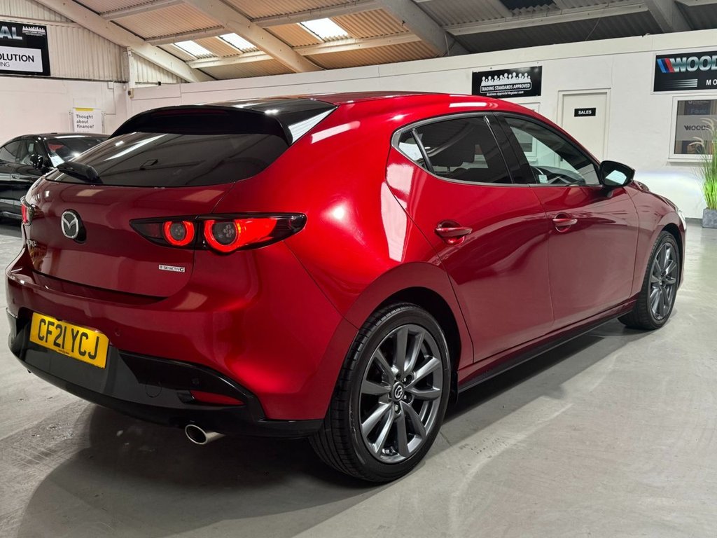 USED 2021 21 MAZDA 3 2.0 SPORT LUX MHEV 5d 121 BHP APPLEPLAY+SATNAV+BLUETOOTH