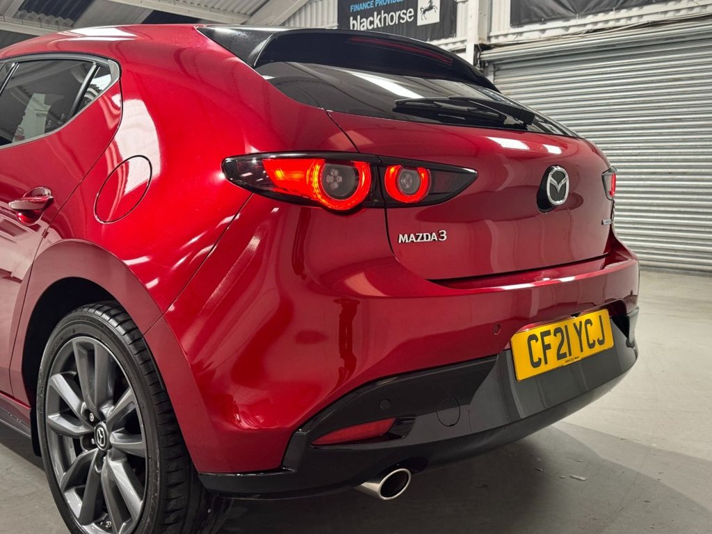 USED 2021 21 MAZDA 3 2.0 SPORT LUX MHEV 5d 121 BHP APPLEPLAY+SATNAV+BLUETOOTH