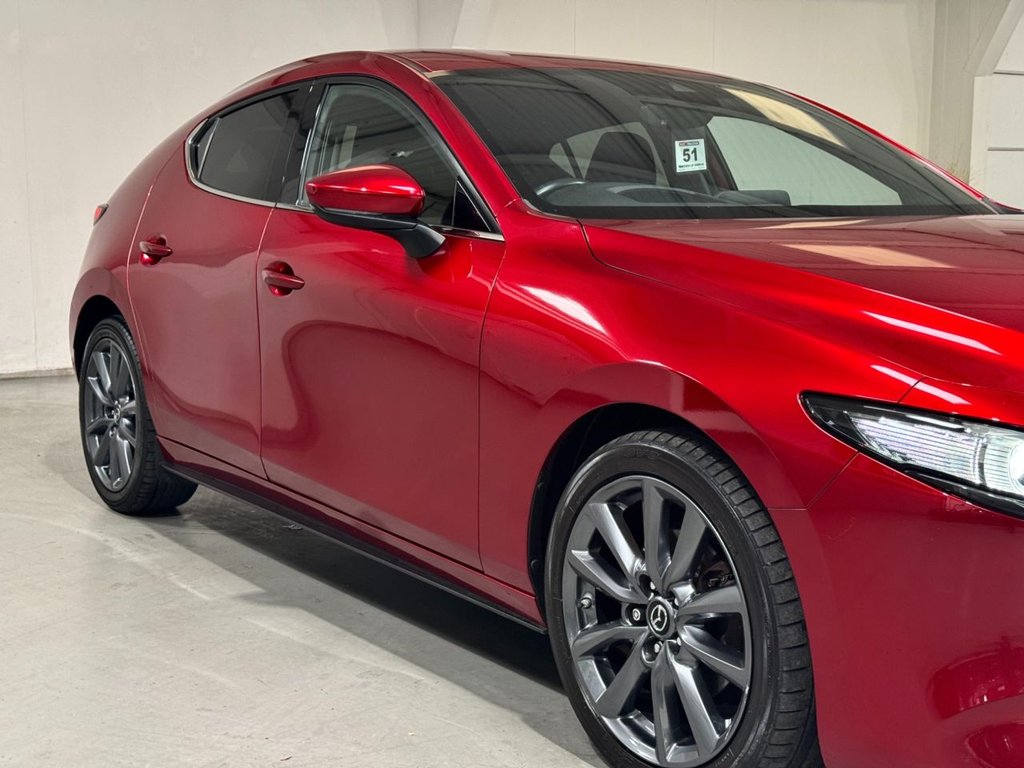 USED 2021 21 MAZDA 3 2.0 SPORT LUX MHEV 5d 121 BHP APPLEPLAY+SATNAV+BLUETOOTH