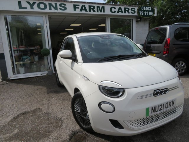 2021 21 Fiat 500e ICON 3d 117 BHP ALL ELECTRIC AUTOMATIC