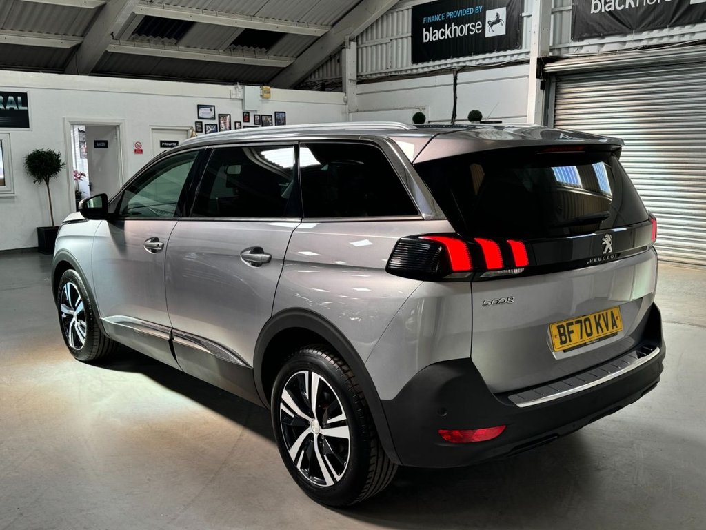 USED 2020 70 PEUGEOT 5008 1.2 PURETECH S/S ALLURE 5d 130 BHP 