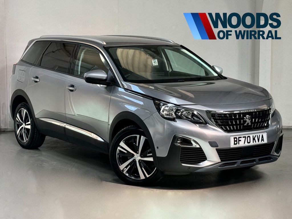USED 2020 70 PEUGEOT 5008 1.2 PURETECH S/S ALLURE 5d 130 BHP 