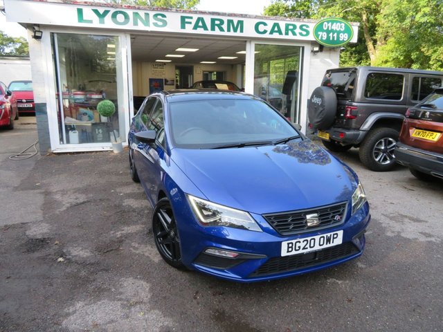 2020 20 Seat Leon 1.5 TSI EVO FR BLACK EDITION 5d 129 BHP