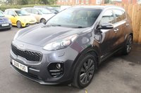 USED 2016 16 KIA SPORTAGE 2.0 CRDI KX-4 5d 182 BHP DETACHABLE TOWBAR