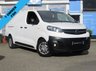 USED 2021 21 VAUXHALL VIVARO 1.5 L2H1 2900 DYNAMIC S/S 101 BHP Finished in WHITE JADE with Ply Lined trim. This Vivaro is Vauxhalls best selling van and this third generation model is one of the best medium sized vans for sale right now. This clean, spacious and economical van is available today. Features include, Cruise control, Park Sensors, B/Tooth, DAB Radio, Apple Play, Twin Side Loading Doors, Ply Lined Back, Air Con, Full Steel Bulkhead and much more. Dealer Serviced at 27510 miles, 52298 miles and at 68658 miles.