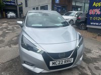 USED 2022 22 NISSAN MICRA 2022/22 1.0 IG-T ACENTA XTRONIC 5d 92 BHP Automatic, Only 1 Owner from new, Only 14000 miles *************** AUTOMATIC****************