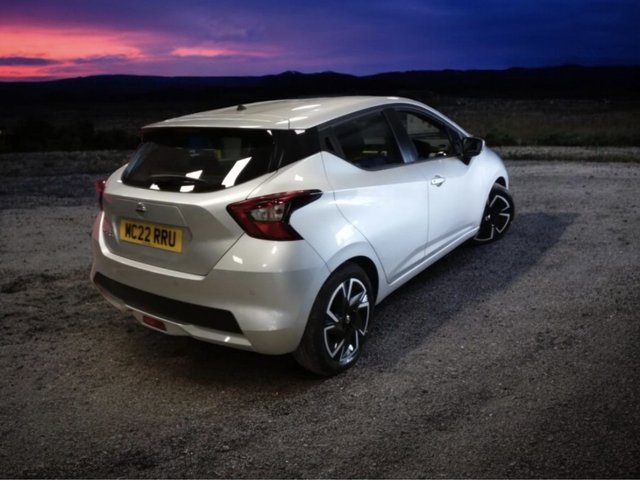 2022 NISSAN MICRA 2022/22 1.0 IG-T ACENTA XTRONIC 5d 92 BHP Automatic, Only 1 Owner from new, Only 14000 miles - Photo 3