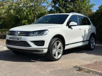 USED 2017 67 VOLKSWAGEN TOUAREG 3.0 V6 R-LINE PLUS TDI BLUEMOTION TECHNOLOGY 5d 259 BHP HEATED WINDSCREEN - 21 INCH WHEELS