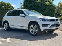 USED 2017 67 VOLKSWAGEN TOUAREG 3.0 V6 R-LINE PLUS TDI BLUEMOTION TECHNOLOGY 5d 259 BHP HEATED WINDSCREEN - 21 INCH WHEELS