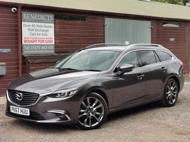 2017 67 Mazda 6 2.2 D SPORT NAV 5d 173 BHP