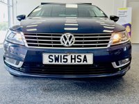 USED 2015 15 VOLKSWAGEN CC 2.0 GT TDI BLUEMOTION TECHNOLOGY DSG 4d 138 BHP SATNAV HEATED SEATS DAB