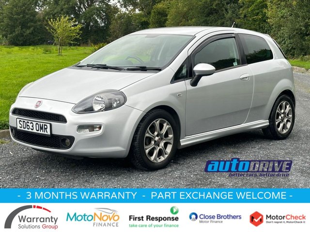 2013 63 Fiat Punto 1.4 GBT 3d 77 BHP