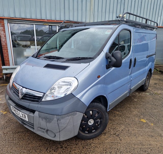 2013 63 Vauxhall Vivaro 2.0 2900 CDTI ECOFLEX 89 BHP
