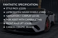 USED 2019 19 LAMBORGHINI HURACAN 5.2 LP 640-4 PERFORMANTE SPYDER 2d 631 BHP LAMBORGHINI WARRANTY TO JUNE 2025, MASSIVE SPEC, FULL LAMBORGHINI SERVICE HISTORY, FRONT LIFT, BRANDING PACK, STYLE PACK