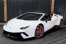 USED 2019 19 LAMBORGHINI HURACAN 5.2 LP 640-4 PERFORMANTE SPYDER 2d 631 BHP LAMBORGHINI WARRANTY TO JUNE 2025, MASSIVE SPEC, FULL LAMBORGHINI SERVICE HISTORY, FRONT LIFT, BRANDING PACK, STYLE PACK