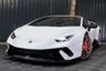 USED 2019 19 LAMBORGHINI HURACAN 5.2 LP 640-4 PERFORMANTE SPYDER 2d 631 BHP LAMBORGHINI WARRANTY TO JUNE 2025, MASSIVE SPEC, FULL LAMBORGHINI SERVICE HISTORY, FRONT LIFT, BRANDING PACK, STYLE PACK