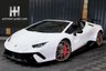 USED 2019 19 LAMBORGHINI HURACAN 5.2 LP 640-4 PERFORMANTE SPYDER 2d 631 BHP LAMBORGHINI WARRANTY TO JUNE 2025, MASSIVE SPEC, FULL LAMBORGHINI SERVICE HISTORY, FRONT LIFT, BRANDING PACK, STYLE PACK