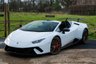 USED 2019 19 LAMBORGHINI HURACAN 5.2 LP 640-4 PERFORMANTE SPYDER 2d 631 BHP LAMBORGHINI WARRANTY TO JUNE 2025, MASSIVE SPEC, FULL LAMBORGHINI SERVICE HISTORY, FRONT LIFT, BRANDING PACK, STYLE PACK