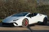 USED 2019 19 LAMBORGHINI HURACAN 5.2 LP 640-4 PERFORMANTE SPYDER 2d 631 BHP LAMBORGHINI WARRANTY TO JUNE 2025, MASSIVE SPEC, FULL LAMBORGHINI SERVICE HISTORY, FRONT LIFT, BRANDING PACK, STYLE PACK
