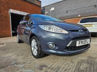 USED 2011 11 FORD FIESTA 1.2 ZETEC 5d 81 BHP Only 1 owner from new