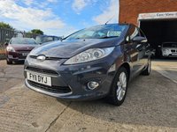 USED 2011 11 FORD FIESTA 1.2 ZETEC 5d 81 BHP Only 1 owner from new