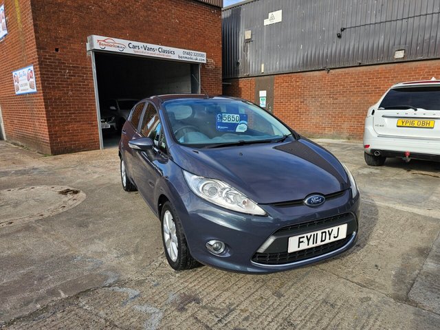 2011 11 Ford Fiesta 1.2 ZETEC 5d 81 BHP