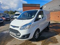 USED 2014 14 FORD TRANSIT CUSTOM 2.2 290 LIMITED LR P/V 124 BHP Full service history