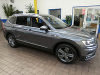USED 2021 21 VOLKSWAGEN TIGUAN ALLSPACE 1.5 MATCH TSI EVO DSG 5d 148 BHP 7 SEATS SAT NAV BLUETOOTH CRUISE CONTROL PARKING SENORS 1 OWNER SERVICE HISTORY WARRANTY