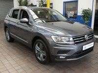 USED 2021 21 VOLKSWAGEN TIGUAN ALLSPACE 1.5 MATCH TSI EVO DSG 5d 148 BHP 7 SEATS SAT NAV BLUETOOTH CRUISE CONTROL PARKING SENORS 1 OWNER SERVICE HISTORY WARRANTY
