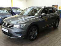 USED 2021 21 VOLKSWAGEN TIGUAN ALLSPACE 1.5 MATCH TSI EVO DSG 5d 148 BHP 7 SEATS SAT NAV BLUETOOTH CRUISE CONTROL PARKING SENORS 1 OWNER SERVICE HISTORY WARRANTY