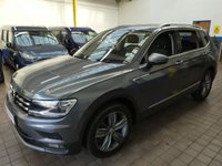 USED 2021 21 VOLKSWAGEN TIGUAN ALLSPACE 1.5 MATCH TSI EVO DSG 5d 148 BHP 7 SEATS SAT NAV BLUETOOTH CRUISE CONTROL PARKING SENORS 1 OWNER SERVICE HISTORY WARRANTY