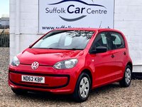 USED 2013 62 VOLKSWAGEN UP 1.0 TAKE UP 5d 59 BHP www.suffolkcarcentre.co.uk - Located at Reydon