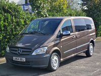 USED 2014 64 MERCEDES-BENZ VITO 2.1 113 CDI TRAVELINER 8 SEAT 5d 136 BHP 8 SEATER | 39,000 MILES | AUTO