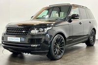 USED 2017 67 LAND ROVER RANGE ROVER 3.0 TDV6 VOGUE 5d 255 BHP High Specification Santorini Black , Ebony Full Leather ,Full Slide Glass Sunroof