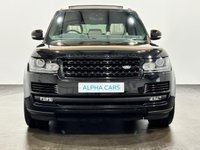 USED 2017 67 LAND ROVER RANGE ROVER 3.0 TDV6 VOGUE 5d 255 BHP High Specification Santorini Black , Ebony Full Leather ,Full Slide Glass Sunroof