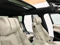 USED 2017 67 LAND ROVER RANGE ROVER 3.0 TDV6 VOGUE 5d 255 BHP High Specification Santorini Black , Ebony Full Leather ,Full Slide Glass Sunroof