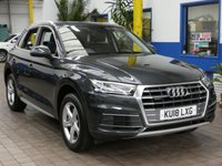 USED 2018 18 AUDI Q5 2.0 TDI QUATTRO SPORT 5d 188 BHP 4DW SAT NAV HEATED LEATHER PARKING SENSORS 3 OWNES SERVICE HISTORY STUNNING EXAMPLE